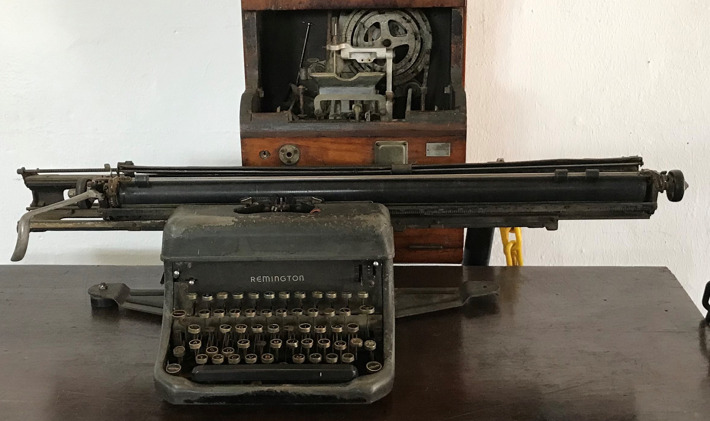 Máquina de escrever antiga